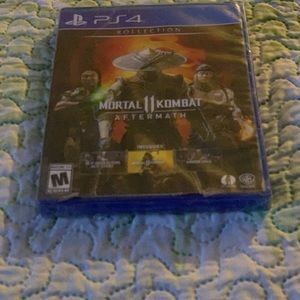 PS4 game collectible mention condition still in plastic sealed